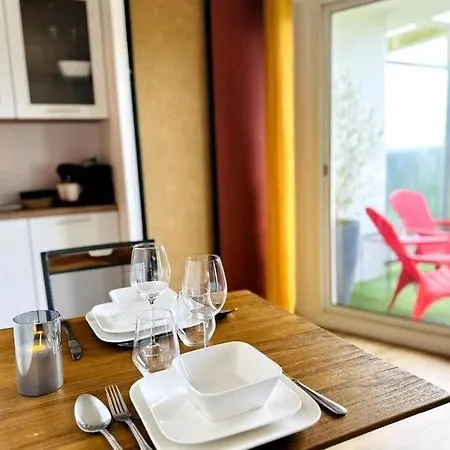 Le Golden-terrasse & Parking 아파트 렌